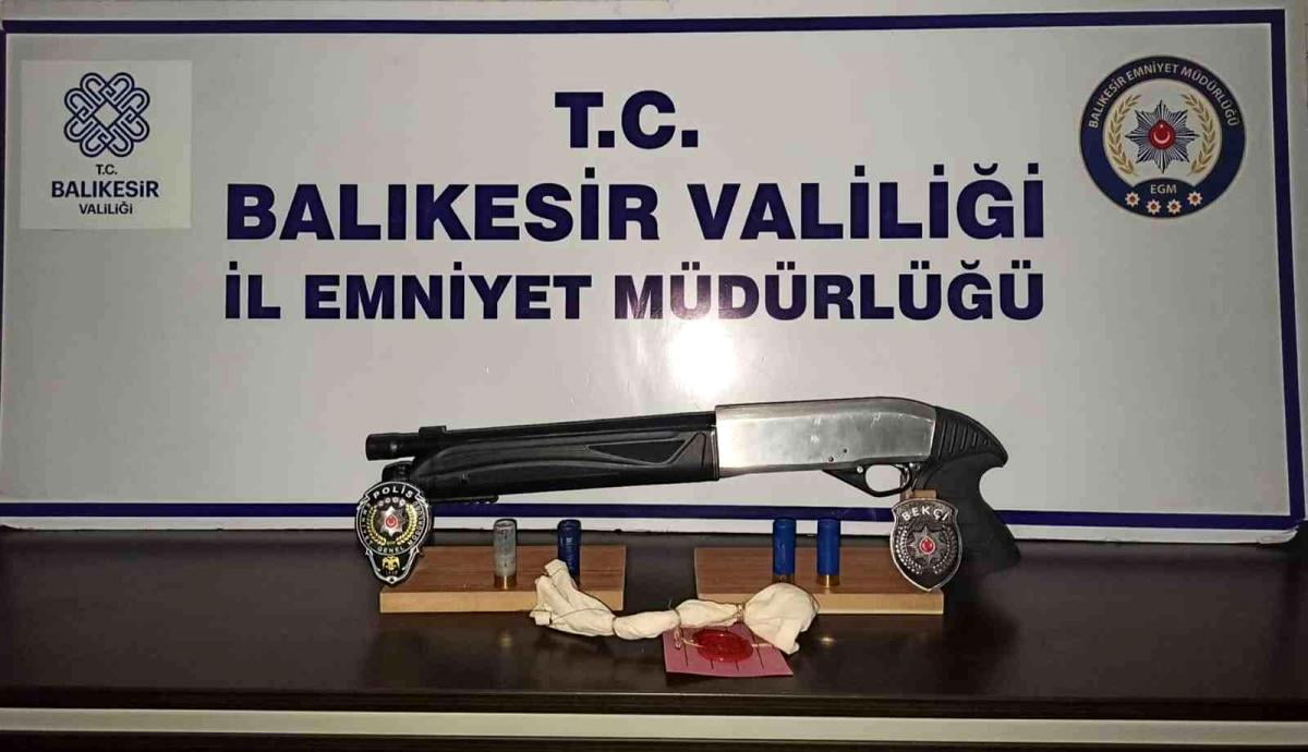 Balıkesir’de polisten 37 şahsa gözaltı