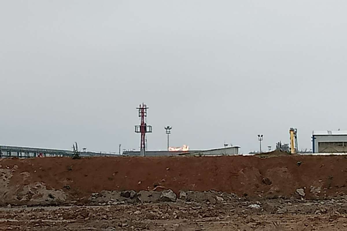 Karadeniz'de keşfedilen Karadeniz Gazı, 170 kilometrelik deniz açıklığından karaya ulaştı ve ilk test için yanma işlemleri başlatıldı.