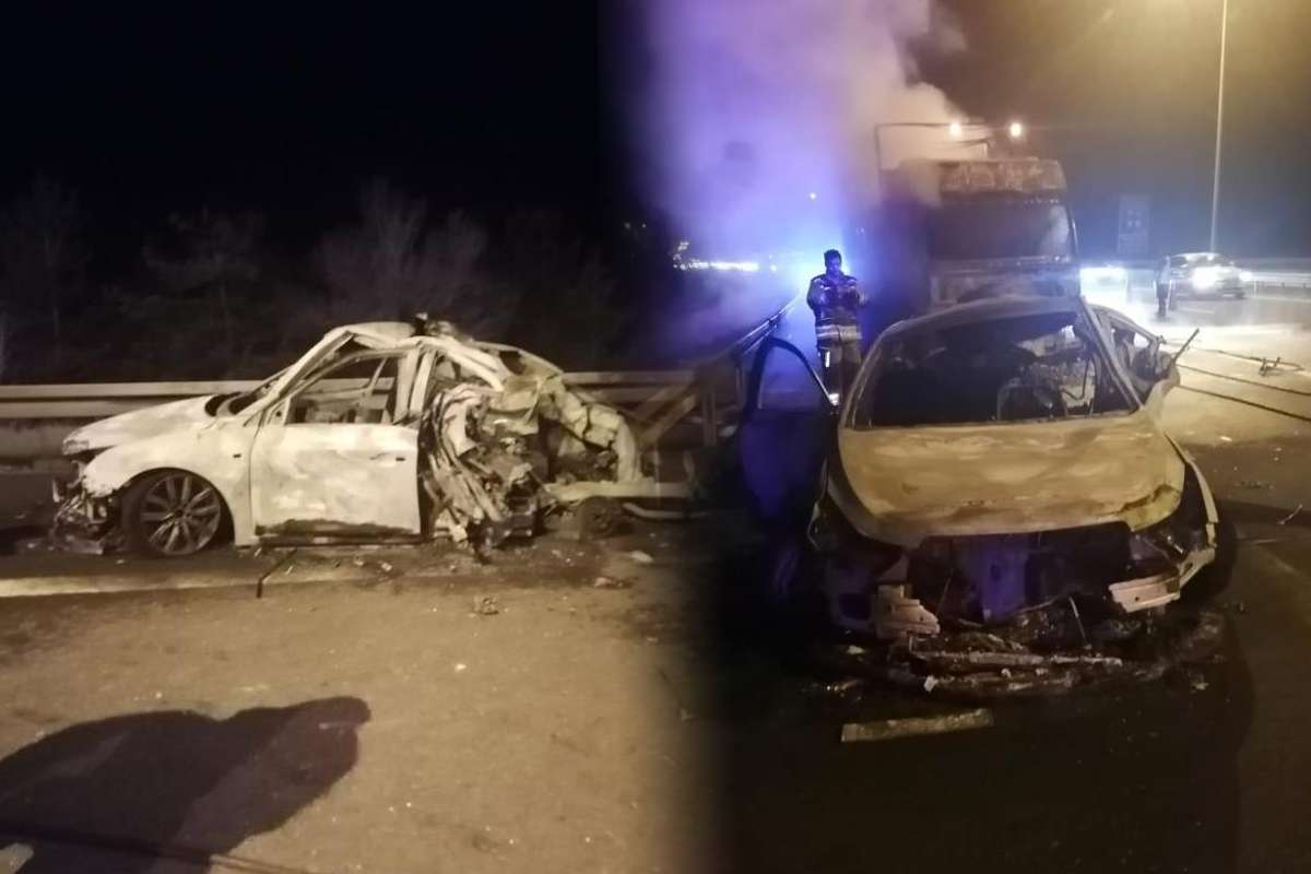 Gece saatlerinde Bolu'da meydana gelen kazada tır ile otomobilin çarpışması sonucunda bir aileden dört kişi hayatını kaybetti, üç kişi ise yaralandı.