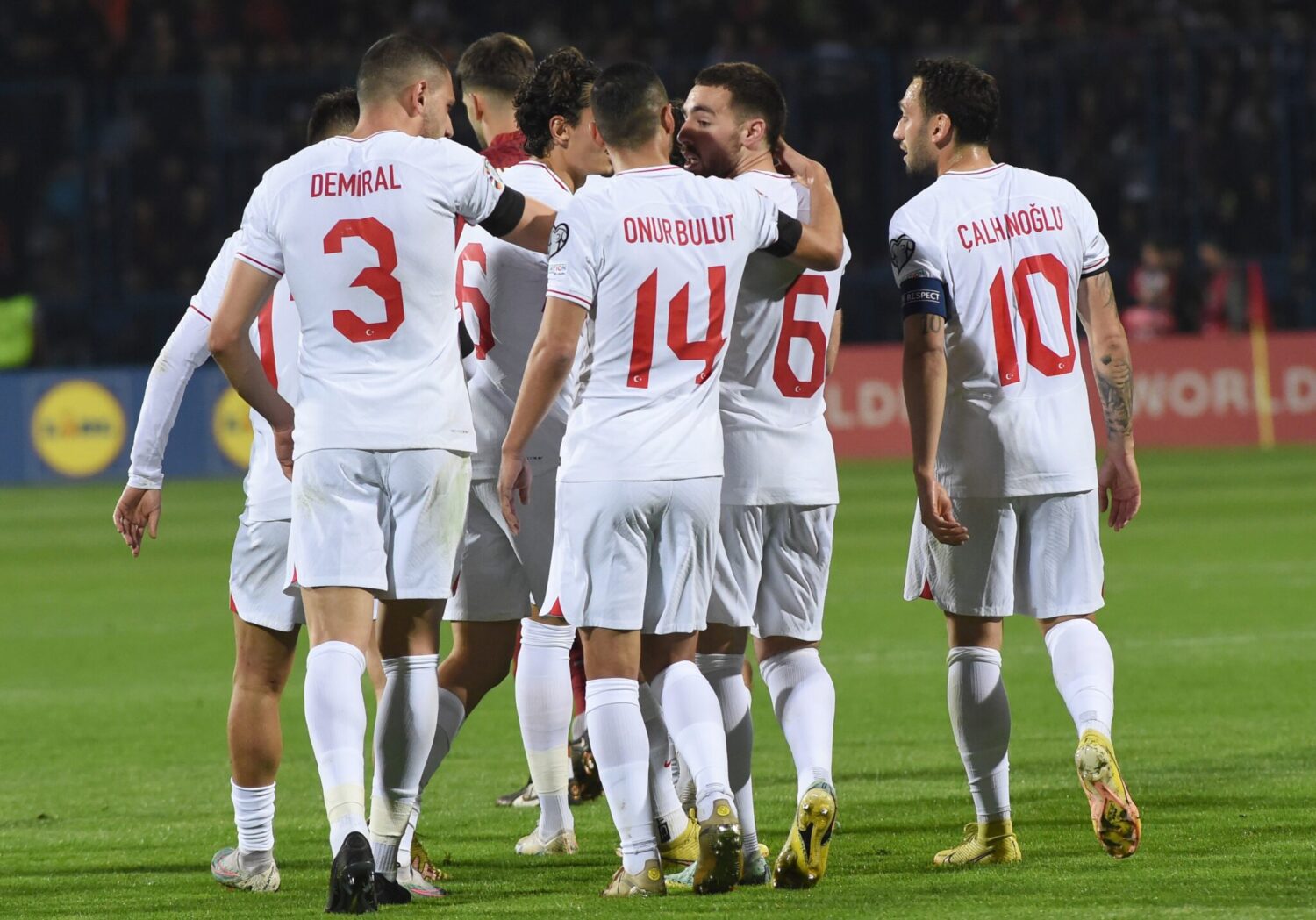 A Milli Futbol Takımı, FIFA'nın nisan ayı sıralamasında bir basamak daha çıkarak bin 465 puanla 43. sıraya yükseldi.