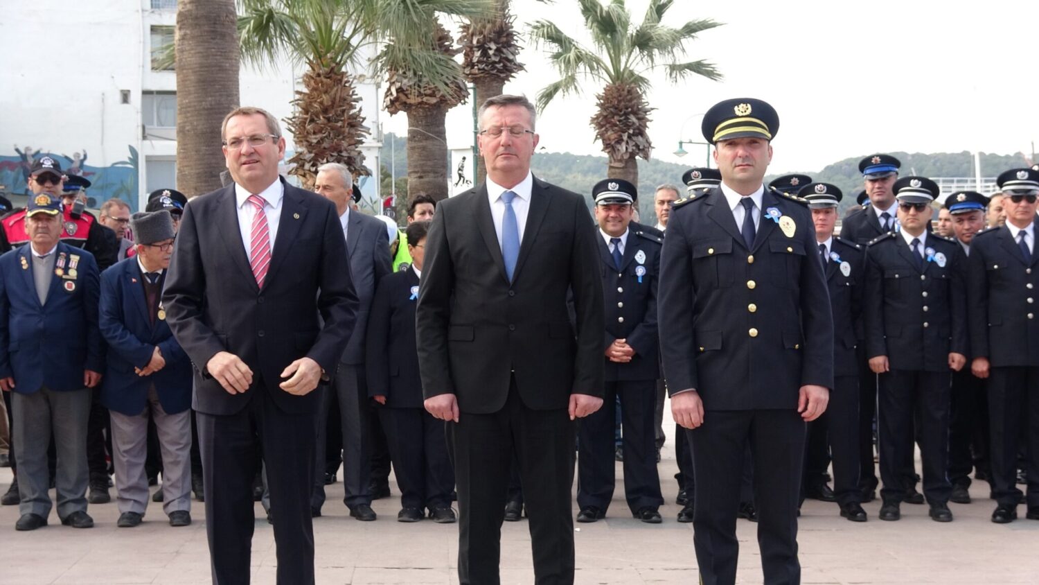 Balıkesir’in Ayvalık ilçesinde, Türk Polis Teşkilatı'nın kuruluşunun 178. yıl dönümü törenle kutlandı.