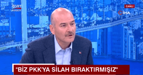 İçişleri Bakanı Süleyman Soylu, Millet İttifakı'na yönelik bir tepki göstererek, "PKK'nın yıkıntılarını CHP'nin taşıması, ülkemiz için tarihi bir utanç kaynağıdır. Türkiye topraklarındaki dağlarda 88 terörist kalmış durumda. Tekrar o karanlık günlere mi döneceğiz?" ifadelerini kullandı.