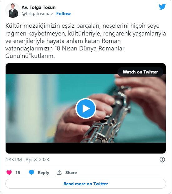 "ENERJİLERİYLE HAYATA ANLAM KATAN ROMAN VATANDAŞLARIMIZ..."
