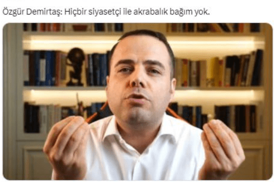 Özgür Demirtaş'ın Selahattin Demirtaş ile akraba olduğu iddialarıyla ilgili Selahattin Demirtaş'ın attığı mizahi twit kısa sürede milyonlarca kullanıcıya ulaştı. 