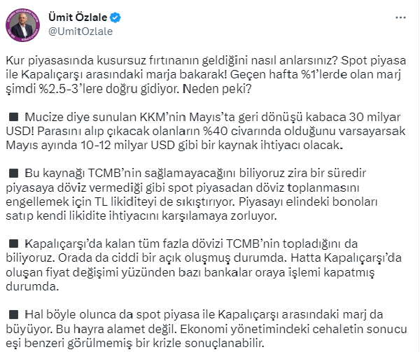 Ekonomi yönetimindeki cehaletin sonucu eşi benzeri görülmemiş bir krizle sonuçlanabilir.