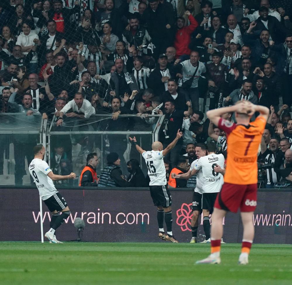 Beşiktaş'ın derbide rakibi Galatasaray'a karşı 3-1'lik skorla kazanmasıyla, siyah-beyazlılar kendi sahasındaki üstünlüğünü korudu ve Galatasaray bu sezon ilk kez derbi kaybetti.