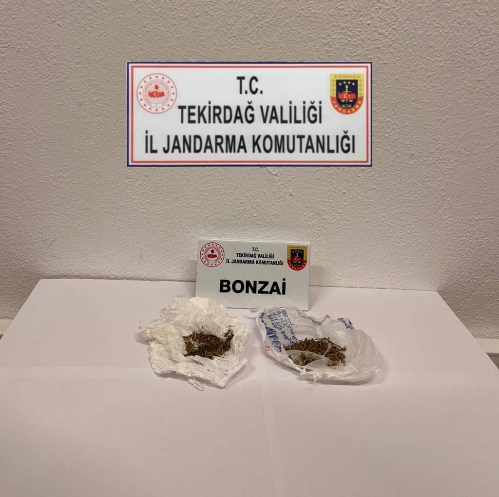Tekirdağ'da yapılan jandarma operasyonunda uyuşturucu madde ele geçirilen bir otomobilde bulunan üç şüpheli yakalandı.