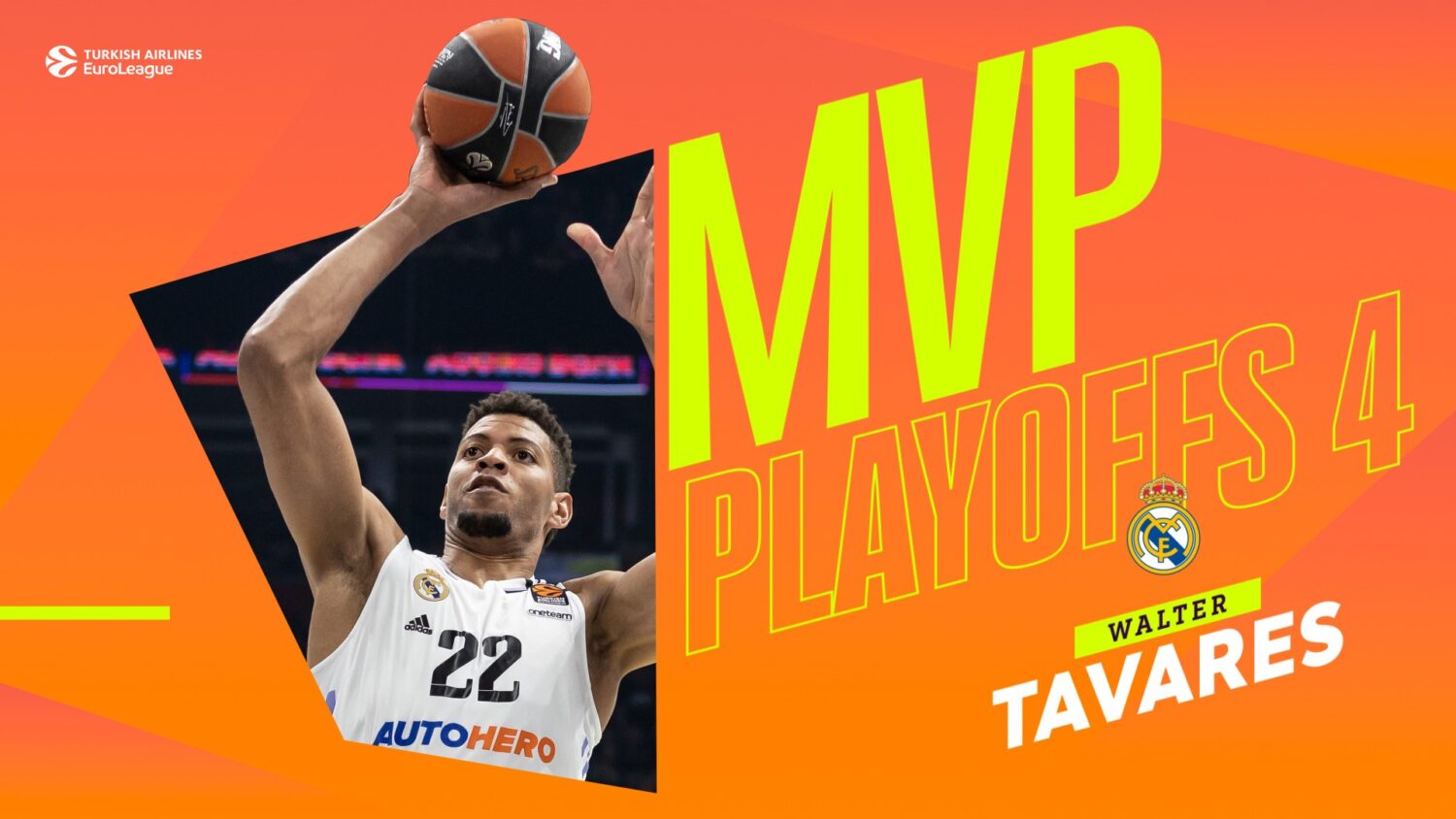 THY EUROLEAGUE PLAY-OFF 4. MAÇLARIN MVP’Sİ WALTER TAVARES OLDU