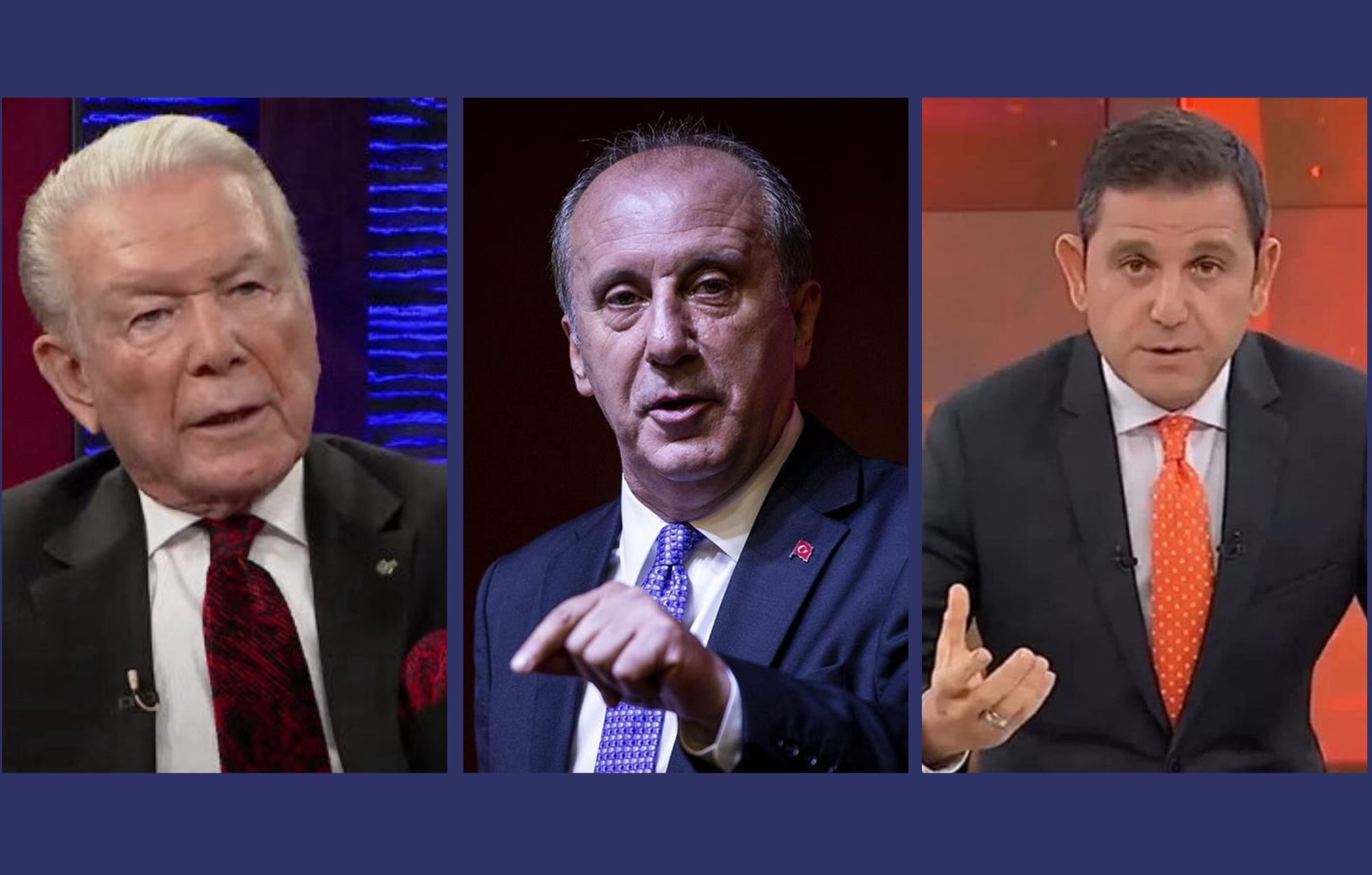 Seçime 6 gün kala Muharrem İnce'ye adaylıktan çekilmesi için çağrılar devam ediyor. Dün Ekrem İmamoğlu'nun Erzurum mitinginde olanların ardından Uğur Dündar ve Fatih Portakal Muharrem İnce'ye seslendi.
