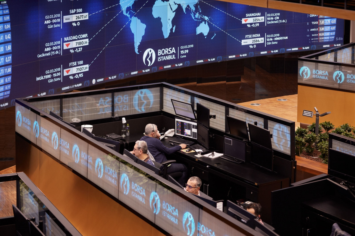 Borsa, günü yüzde 7,87’lik yükselişle tamamladı.