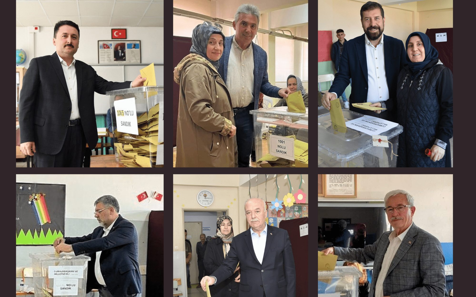 Balıkesir’de 14 Mayıs seçimlerinde belediye başkanları sandığa giderek oylarını kullandı.