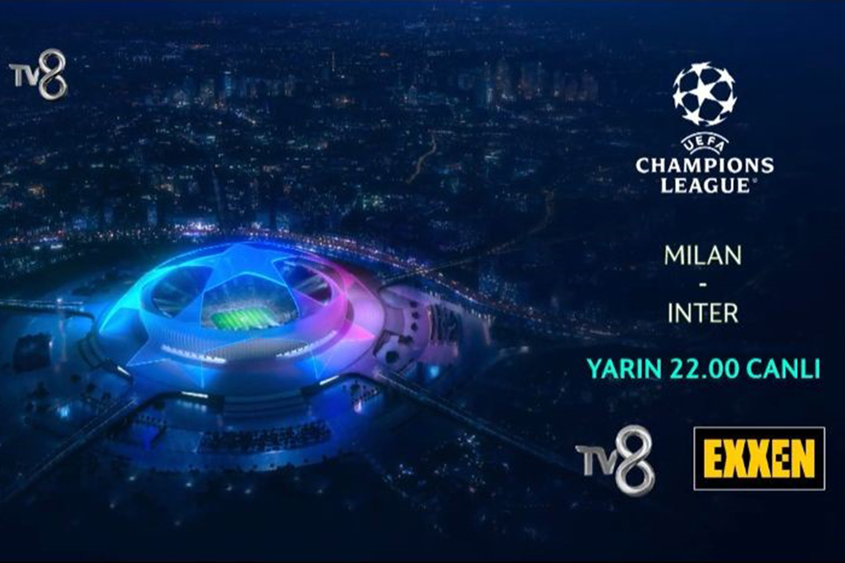 Bu akşam oynanacak olan UEFA Şampiyonlar Ligi yarı final ilk ayağı, Real Madrid - Manchester City maçı ve yarın akşam Milan - Inter mücadelesi TV8 ekranlarında canlı yayınla izleyicilere sunulacak.