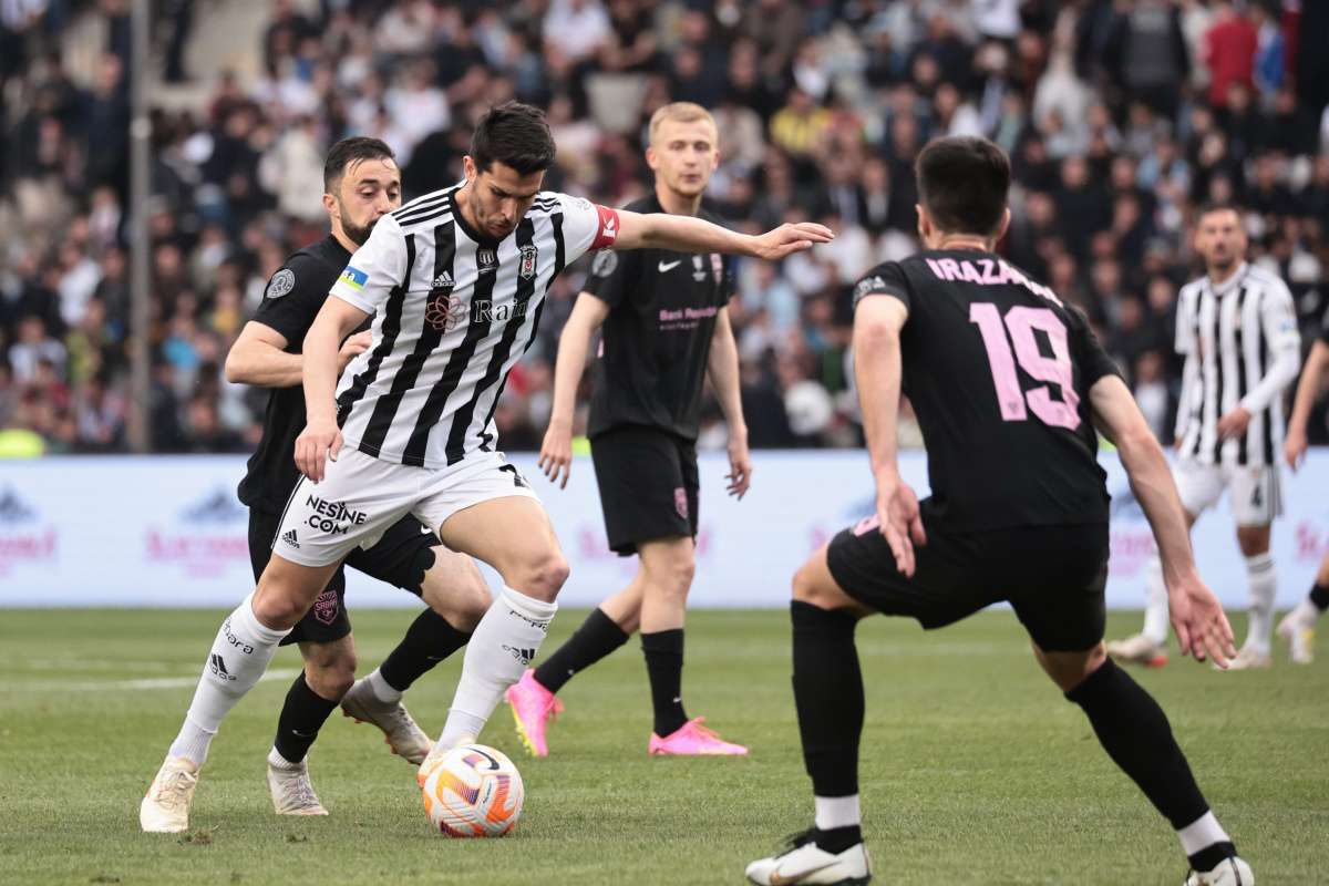 Beşiktaş, hazırlık maçında Azerbaycan ekibi Sabah FK ile 3-3 berabere kaldı.