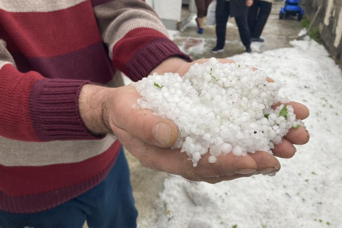 Erzincan'ın Kemaliye ilçesindeki dolu yağışı, günlük yaşamı olumsuz etkiledi. Aniden gelen yağış, ilçe merkezinde trafik akışını zaman zaman yavaşlattı. Dolu yağışının etkili olduğu ilçede bazı sokak ve caddeler de beyaza büründü.