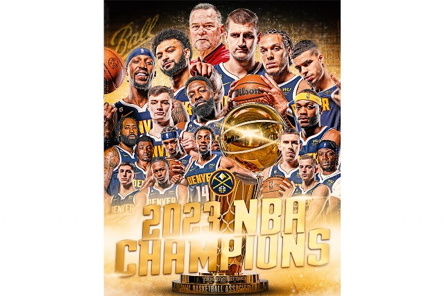 Denver Nuggets, NBA finalinde Miami Heat'i 94-89'lık skorla mağlup ederek serideki durumu 4-1'e getirip şampiyon oldu.