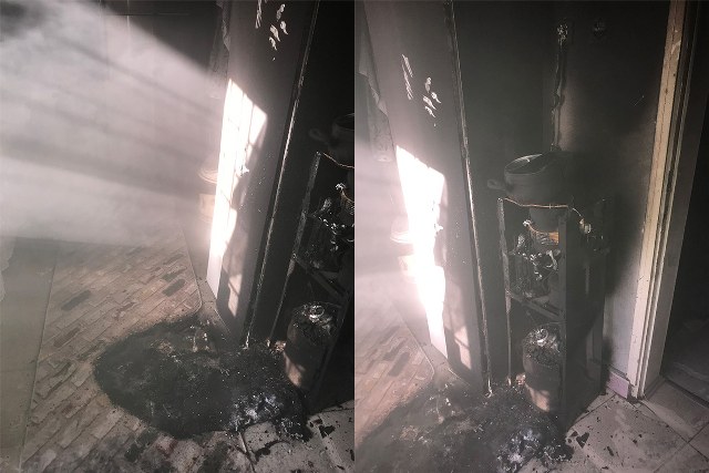 Zonguldak'ta bir evde meydana gelen kombi patlaması sonucunda yangın çıktı. Patlamada kimse zarar görmedi ancak evde maddi hasar meydana geldi.
