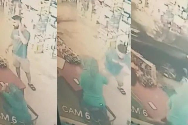 Mersin'in Erdemli ilçesinde sürücüsünün fren yerine gaza bastığı otomobil markete daldı. Otomobilin markete girdiğini gören müşteri ve çalışan son anda yaralanmaktan kurtuldu. 