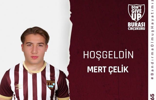 Teksüt Bandırmaspor'un yeni transferi Mert Çelik oldu. 23 yaşındaki Mert Çelik 1 yıllığına Medipol Başakşehir'den kiralandı.