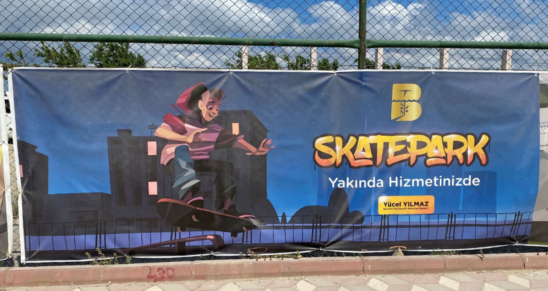 BANDIRMA SKATE PARK'INA KAVUŞUYOR