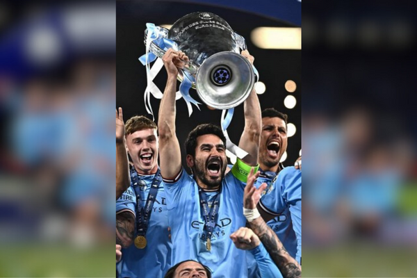 Avrupa futbolunun en büyük kulüp organizasyonu olan UEFA Şampiyonlar Ligi’nde kupa Dursunbeyli İlkay Gündoğan’ın ellerinde yükseldi. Gündoğan, bu kupayı kazanan ilk Türk futbolcu oldu.