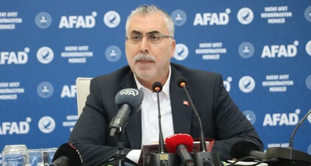 Çalışma ve Sosyal Güvenlik Bakanı Vedat Işıkhan, 6 Şubat'ta depremin en çok vurduğu Hatay, Kahramanmaraş, Adıyaman ve Malatya’ya Toplum Yararına Çalışma Programları (TYP) çerçevesinde ek kontenjan tahsisi yapılacağını duyurdu.