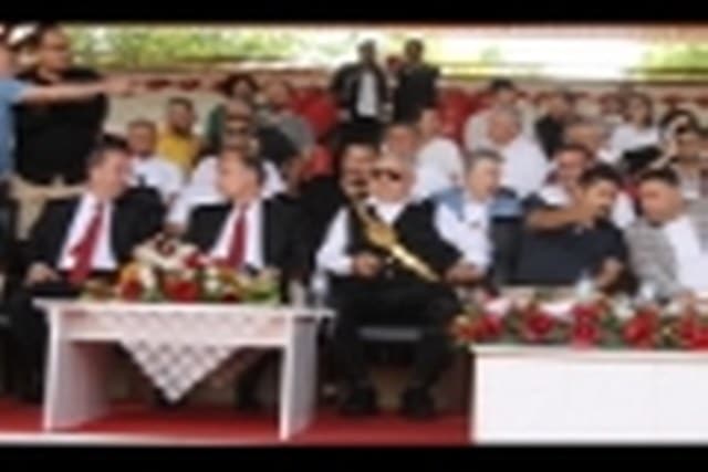 662. Tarihi Kırkpınar Yağlı Güreşleri'nin resmi açılış töreni Sarayiçi Er Meydanı'nda yapıldı.