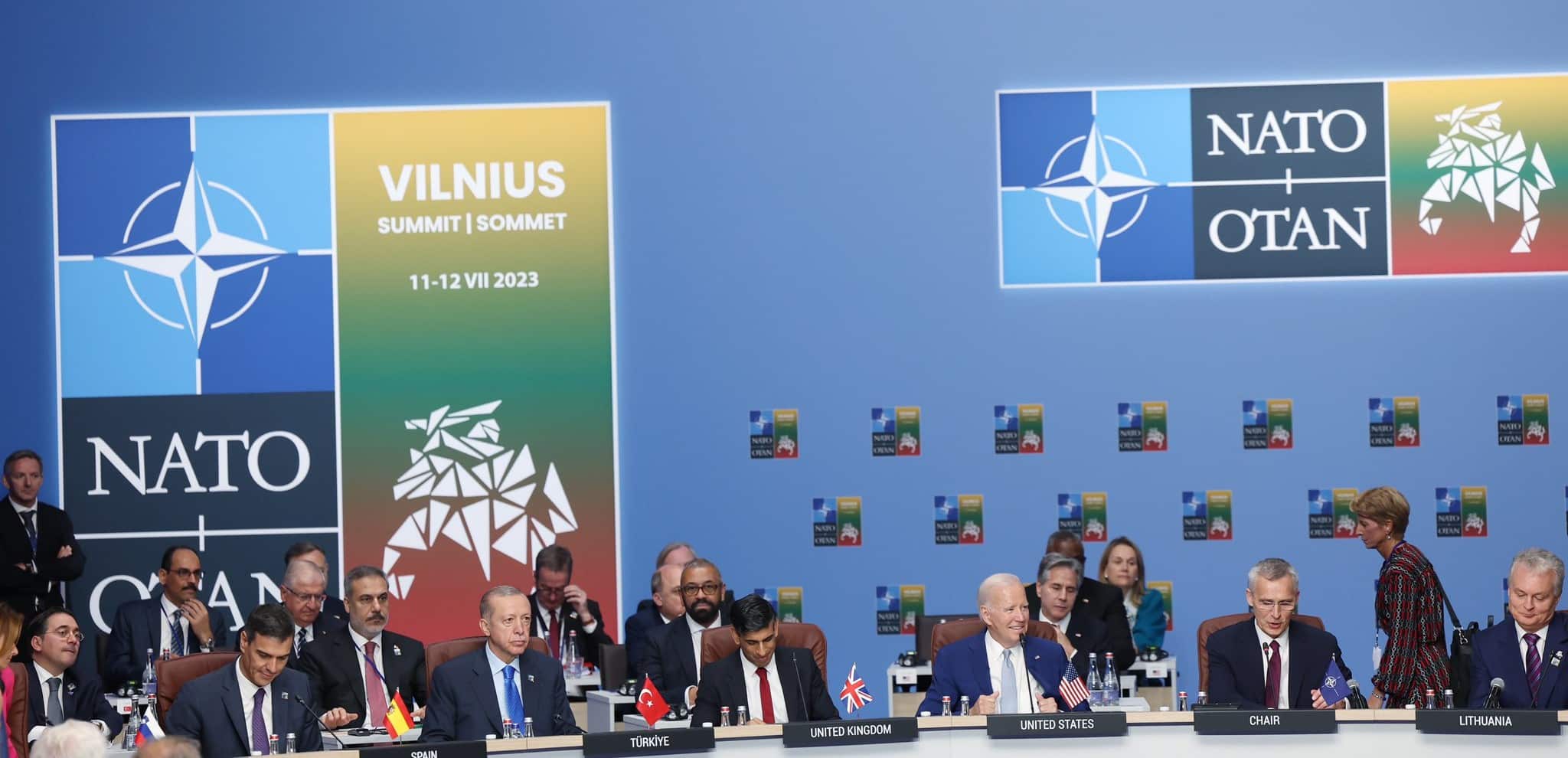 Litvanya'nın başkenti Vilnius'ta düzenlenen NATO Liderler Toplantısı başladı.