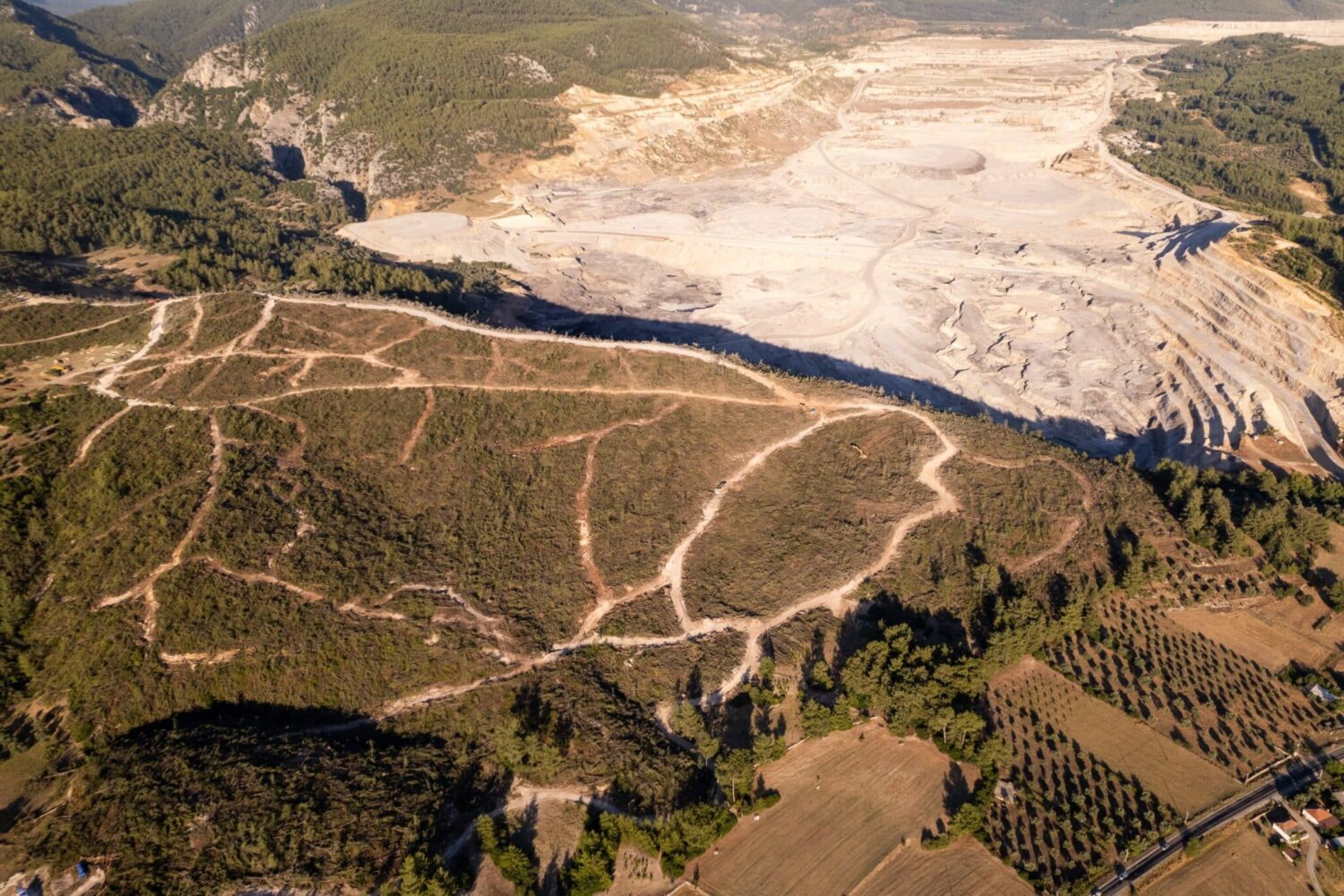 Muğla Valiliği’nce yapılan basın açıklamasına göre, Akbelen Ormanı'nda maden için ağaç kesimi çalışmaları tamamlandı.