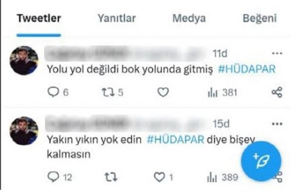 İstanbul İl Emniyet Müdürlüğü Güvenlik Şube Müdürlüğü ekipleri, HÜDA PAR Adana İl Başkanlığı'na gerçekleştirilen bıçaklı saldırıyla ilgili sosyal medyadan provokatif paylaşım yapanları tespit etmek için inceleme başlattı. Olayla ilgili paylaşım yapan bir kişi, “Halkı kin ve düşmanlığa tahrik” suçundan gözaltına aldı.
