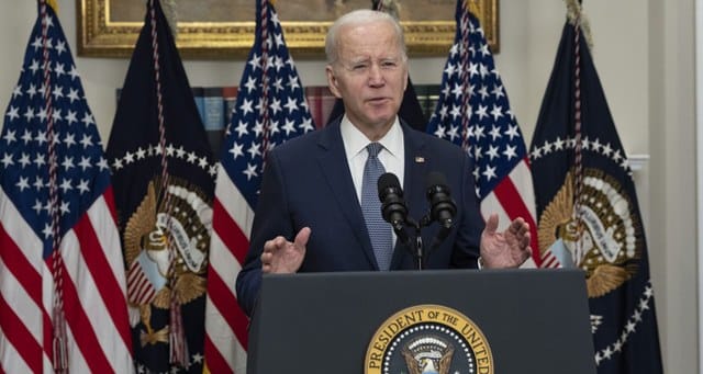 Başkanı Joe Biden, “Türkiye'nin İsveç'in NATO'ya katılım protokollerini TBMM'ye götürmesini içeren açıklamayı memnuniyetle karşılıyorum” ifadelerini kullandı.