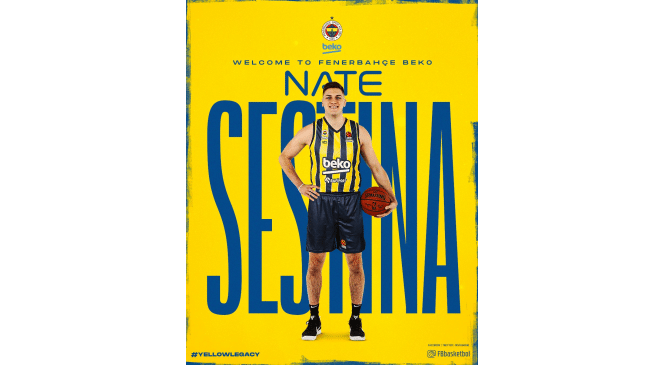 Fenerbahçe Erkek Basketbol Takımı, Türk Telekom forması giyen Amerikalı uzun forvet ve pivot oyuncusu Nate Sestina’yı 1+1 yıllığına kadrosuna dahil etti.