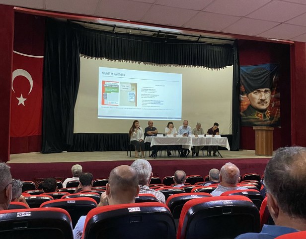 Ulaştırma ve Altyapı Bakanlığı, Bandırma-Bursa-Yenişehir-Osmaneli Yüksek Standartlı Demiryolu Projesi hakkında Bandırma'da bilgilendirme toplantısı yapıldı.