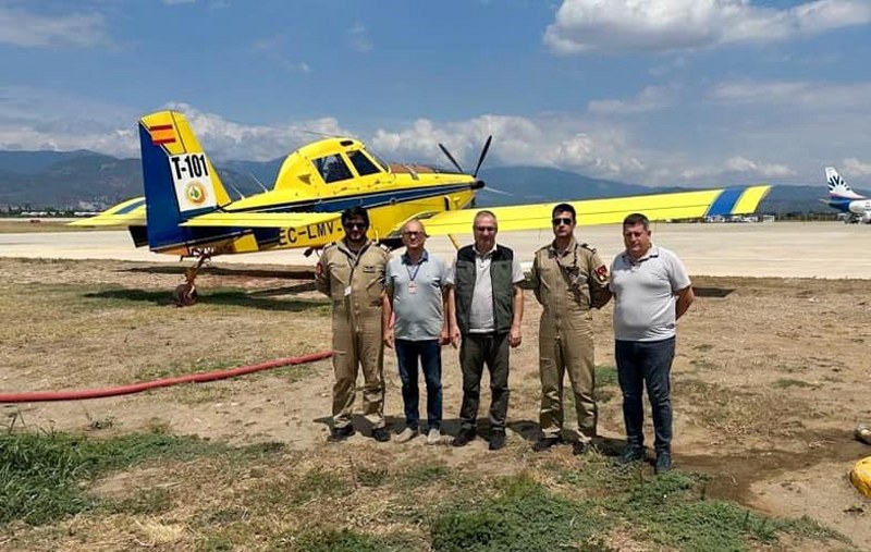 Orman yangınları ile mücadelede, ekiplerin en güçlü araçlarından birisi olan Sarı Kanatlar olarak adlandırılan Air