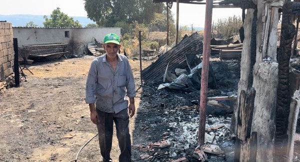 Çanakkale'deki orman yangını sırasında ahırındaki hayvanlarını kurtarmaya çalışan Zeki Demir, alevler arasında kalarak yaralandı. Yangın sonucunda ise 30'dan fazla hayvan  hayatını kaybetti. Yaşlı adam, güçlükle kurtuldu ancak yaralandığı için hastaneye kaldırıldı.