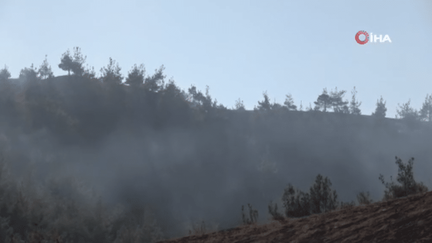 Kahramanmaraş’ta ormanlık bir alanda çıkan yangın havadan ve karadan yapılan müdahaleler sonucu çok fazla büyümeden kontrol altına alındı.