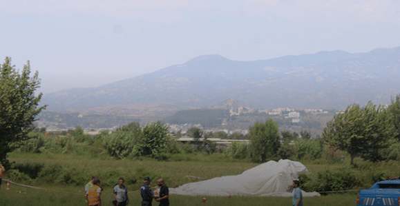 Aydın’da THY uçuş okulunun eğitim uçağı kalkıştan kısa bir süre sonra düştü. Kazada iki kişi yaralandı.