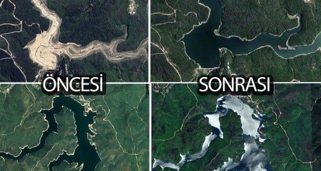 İSKİ verilerine göre İstanbul’daki barajların doluluk oranı bugün itibariyle yüzde 30’un altına indi.