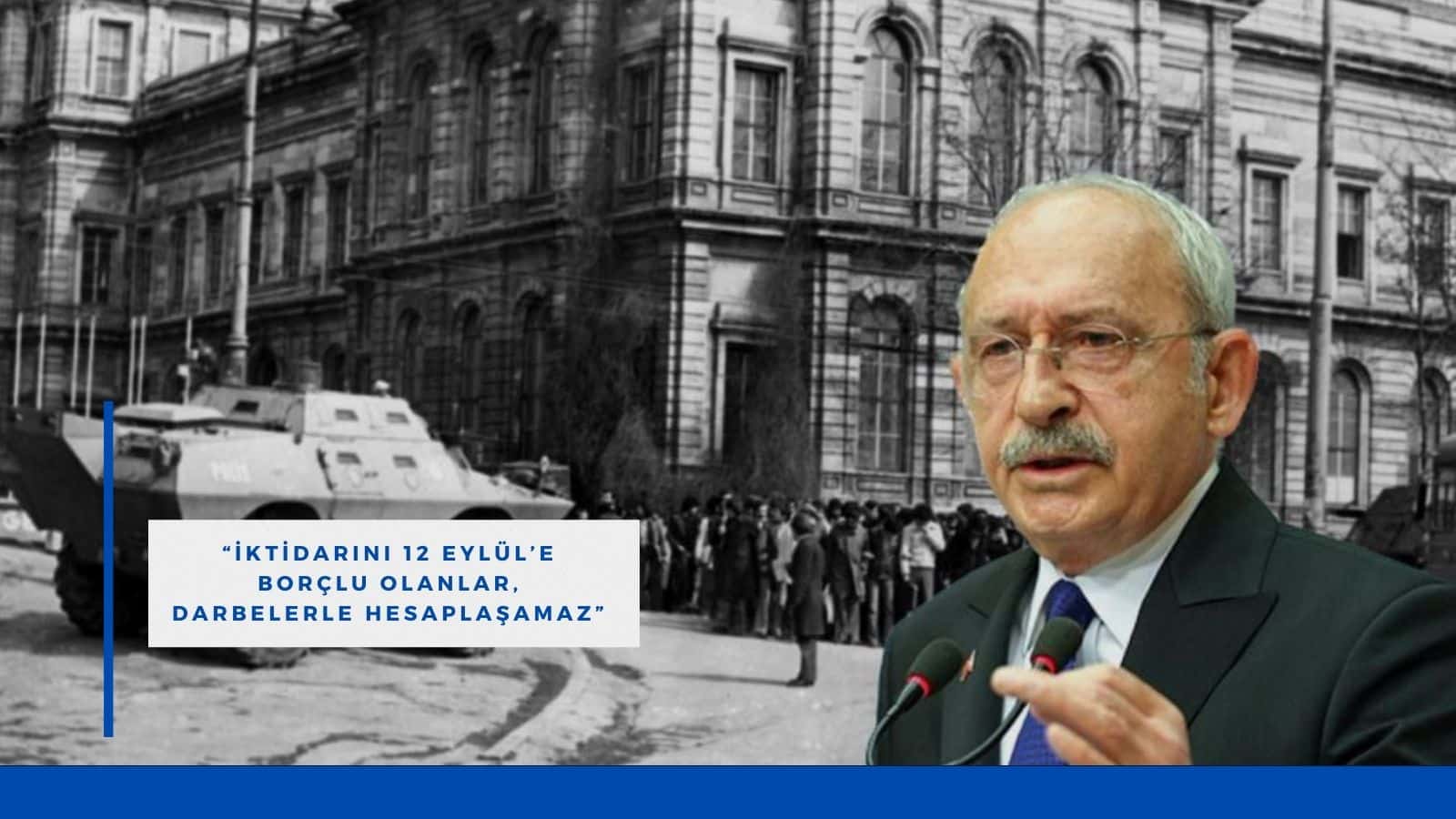 “İktidarını 12 Eylül’e borçlu olanlar, darbelerle hesaplaşamaz”