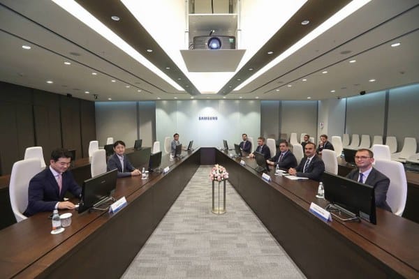Sanayi ve Teknoloji Bakanı Mehmet Fatih Kacır, Güney Kore'de Hyundai, LG Electronics ve Samsung'un üst düzey yöneticileri ile bir araya geldi.