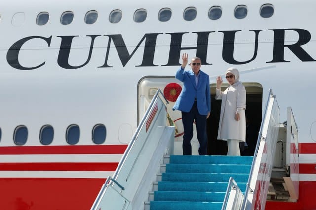 Cumhurbaşkanı Recep Tayyip Erdoğan, Birleşmiş Milletler (BM) Genel Kurulu için New York'a hareket etmeden önce Atatürk Havalimanı'nda basın toplantısı düzenledi.