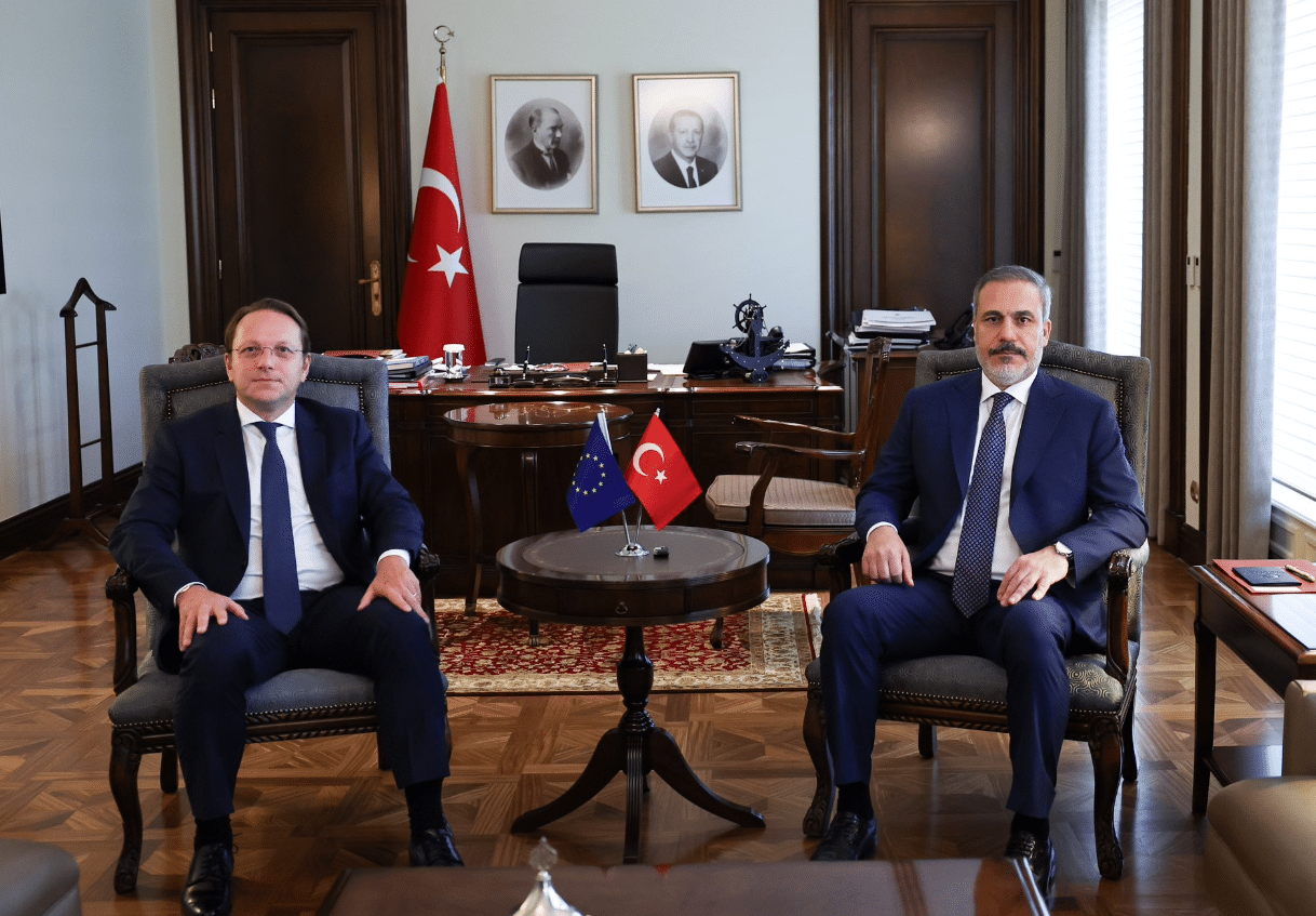 Dışişleri Bakanı Hakan Fidan, “Avrupa Birliği, Türkiye’siz gerçek manada bir küresel aktör olamaz. Türkiye’nin Avrupa Birliği’ne üyelik sürecinin önünün açılması, ilişkilerimizin üyelik perspektifi temelini yeniden canlandırması elzem