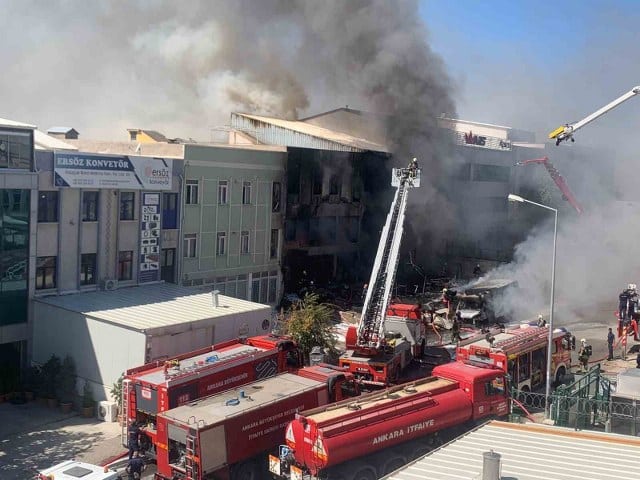 Başkentte 19 Eylül günü GER-SAN Sanayi Sitesi’nde bulunan 3 katlı sünger fabrikasında çıkan yangında 3 kişi hayatını kaybetmişti. İşyeri sahibi Hüsey