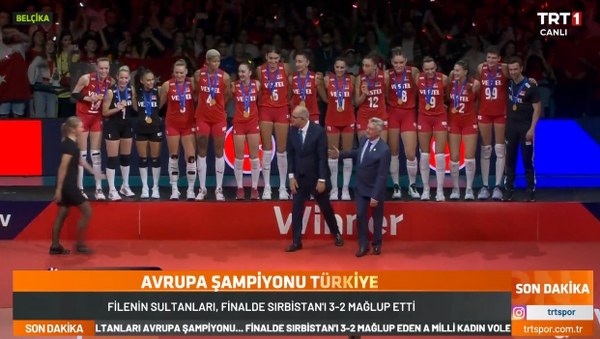 Milli Takım Avrupa Şampiyonu!
