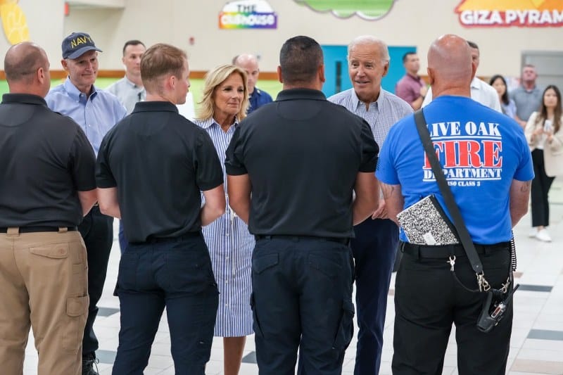 Idalia Kasırgası'nın vurduğu Florida eyaletini ziyaret eden ABD Başkanı Joe Biden, kimsenin iklim krizinin etkisini inkar edemeyeceğini söyledi. Biden, Florida'ya destek olacağına dair söz verdi.