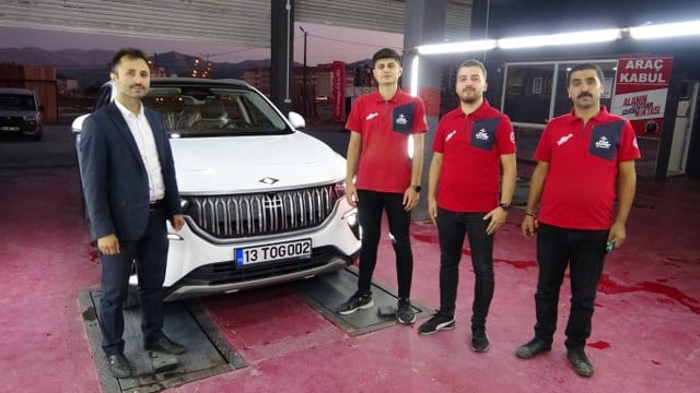 Türkiye’nin yerli üretim otomobili TOGG, ilk kez girdiği ekspertizde tam not aldı.
