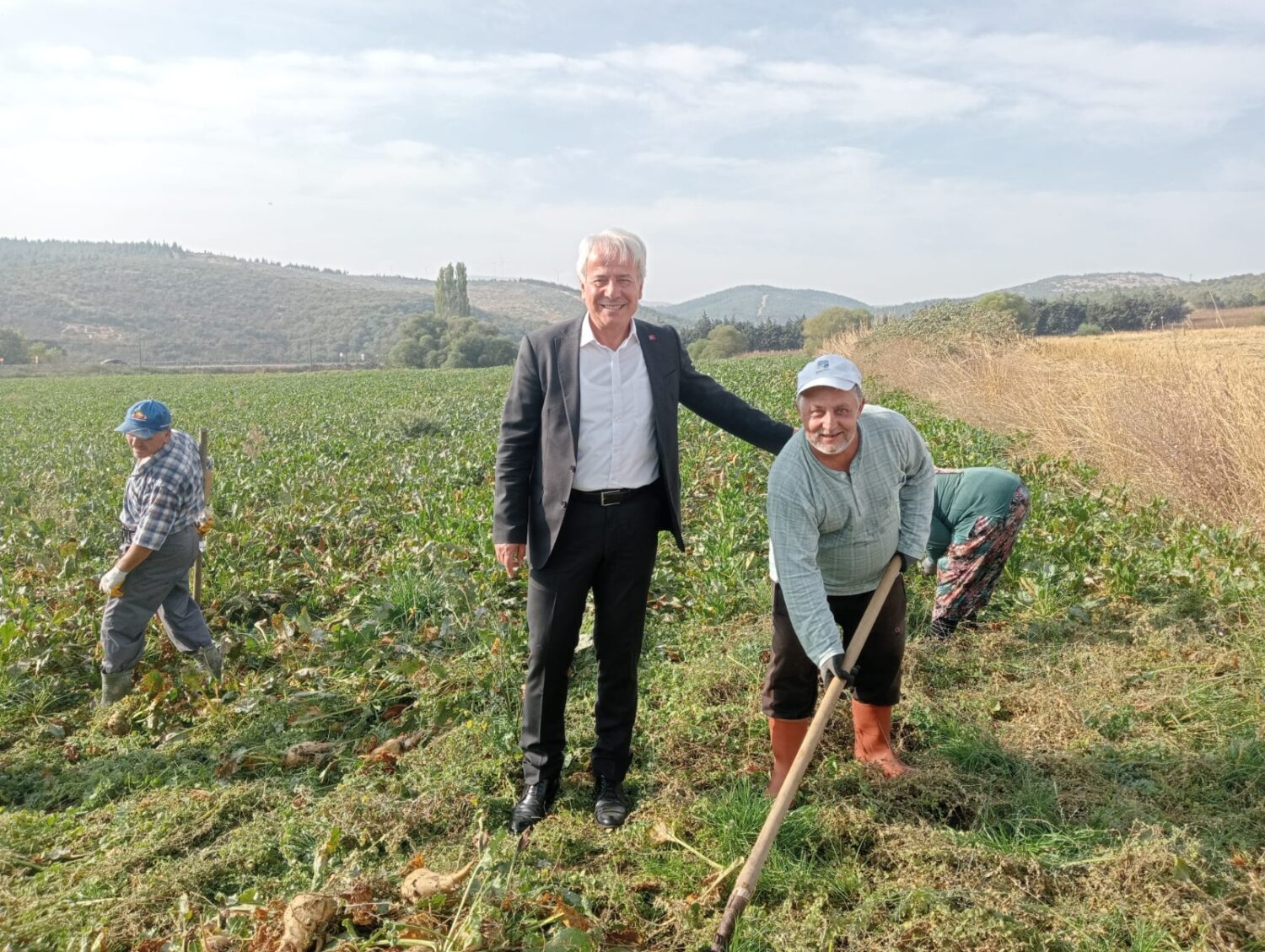 İlk pancar teslim edildi