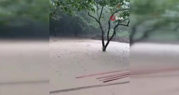Japonya'da meydana gelen şiddetli yağışlar nedeniyle oluşan sel felaketi sonucunda en az üç kişi hayatını kaybetti ve bin 200'den fazla bina sular altında kaldı.