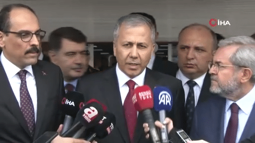 İçişleri Bakanı Ali Yerlikaya ve Milli İstihbarat Teşkilatı (MİT) Başkanı İbrahim Kalın, Ankara’da yaşanan bombalı saldırı gir