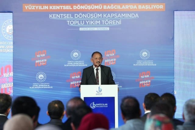 Bakan Özhaseki: “Hazine arsalarını kentsel dönüşümde değerlendireceğiz!”