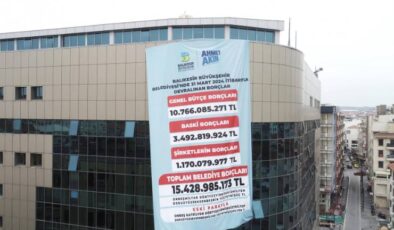 Balıkesir Büyükşehir’in Borcu 15,5 Milyar TL Olarak Açıklandı